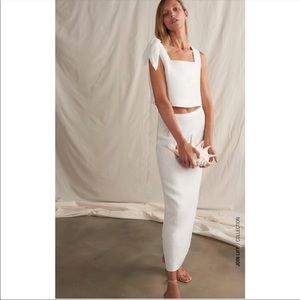 NWT Zara Linen Skirt w/ Slit 🔥🔥